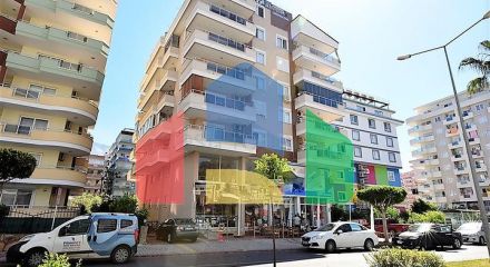 Меблированная квартира планировки 1+1 в районе Махмутлар