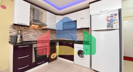 Меблированная квартира планировки 1+1 в районе Махмутлар