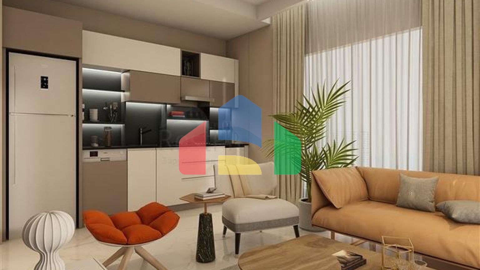 Новый жилой комплекс в районе Махмутлар