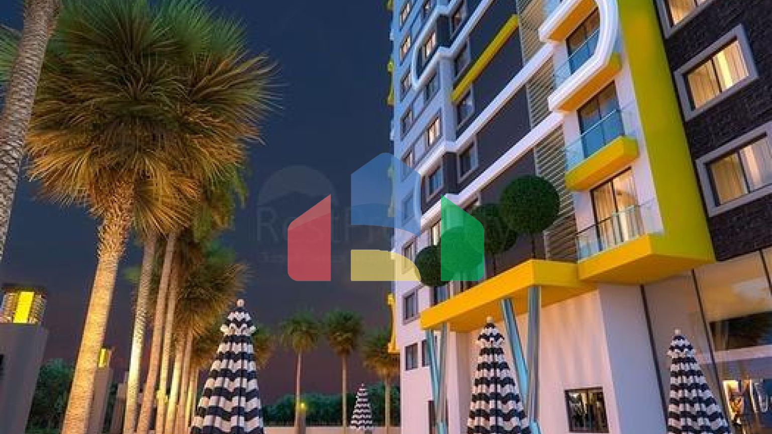 Новый жилой комплекс в районе Махмутлар