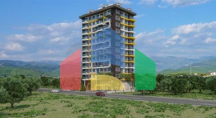 Новый жилой комплекс в районе Махмутлар