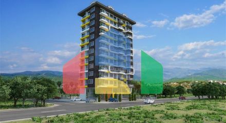 Новый жилой комплекс в районе Махмутлар