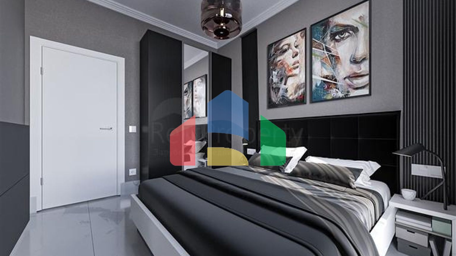 Квартира 2+1 на этапе строительства в районе Махмутлар