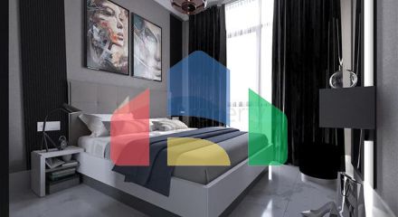 Квартира 2+1 на этапе строительства в районе Махмутлар