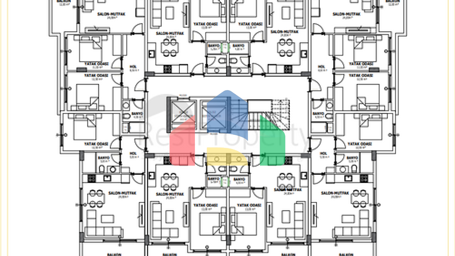 Новый проект в районе Махмутлар