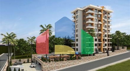 Жилой комплекс с инфраструктурой в районе Махмутлар