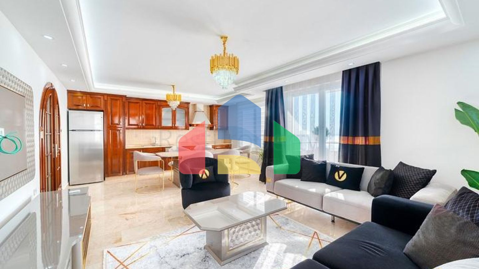 Квартира 2+1 с панорамным видом на море