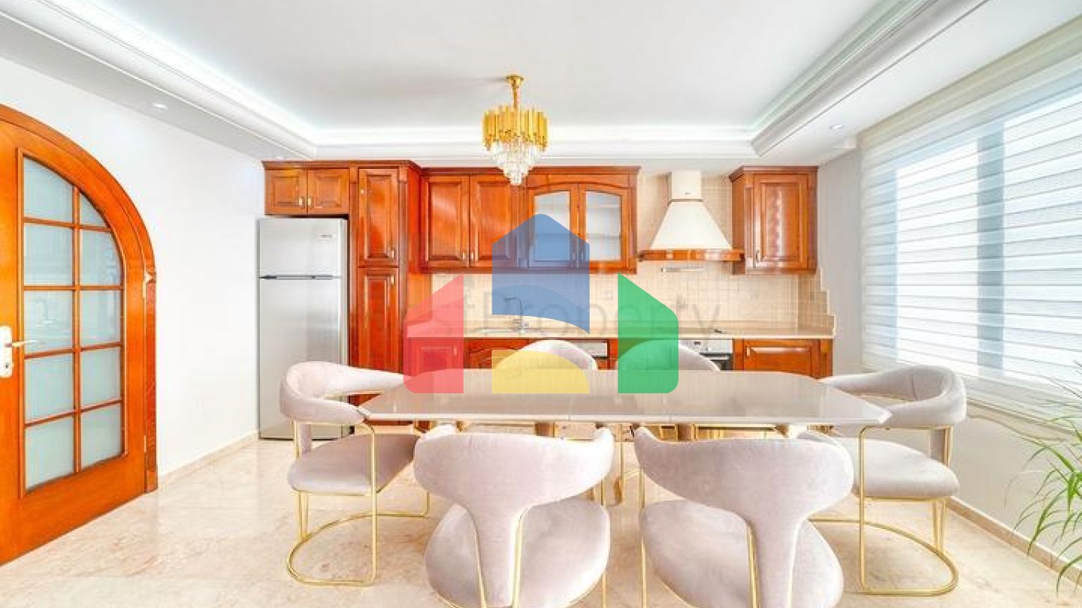 Квартира 2+1 с панорамным видом на море