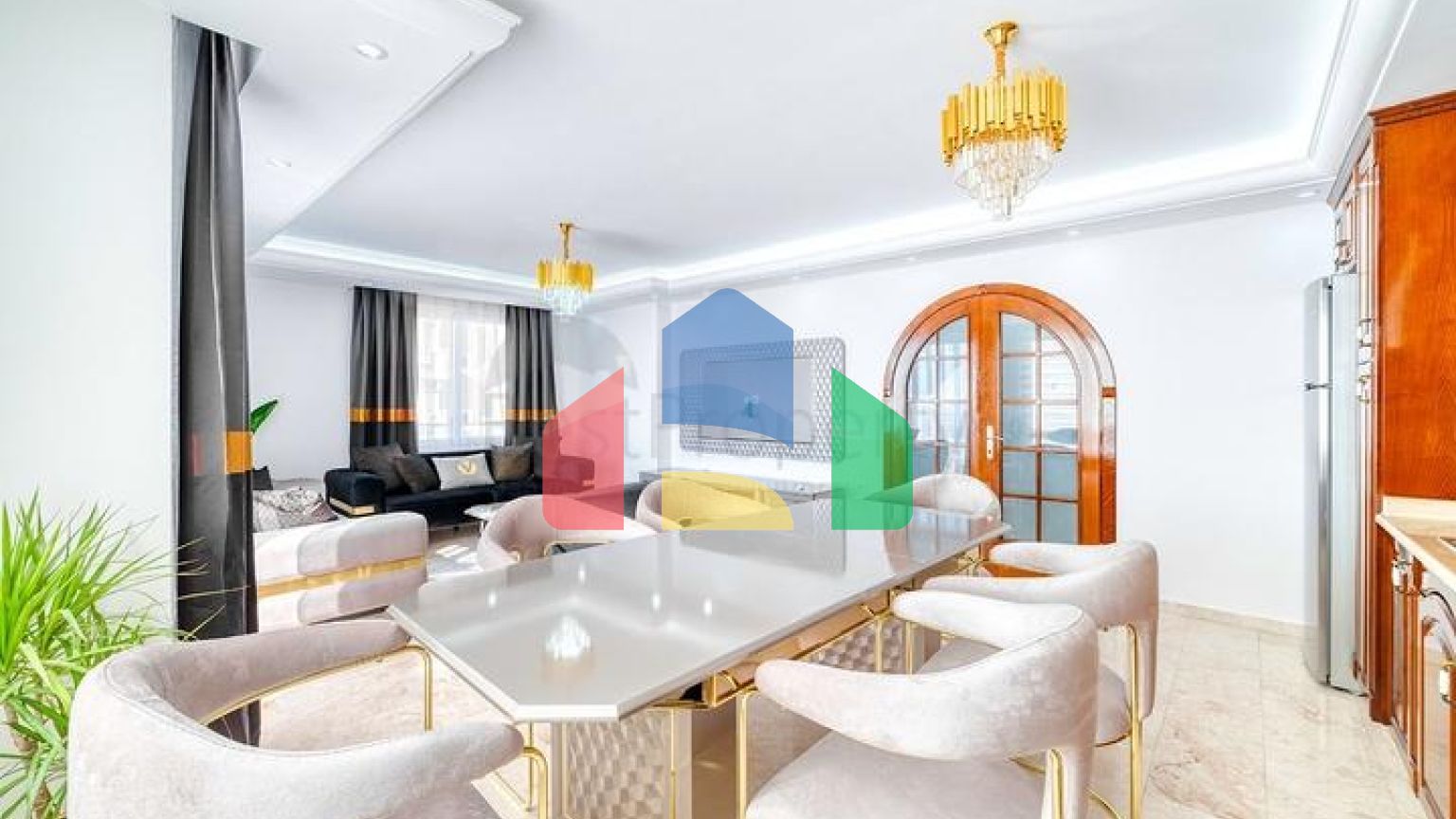 Квартира 2+1 с панорамным видом на море