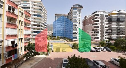 Spacious apartment in Mahmutlar district
