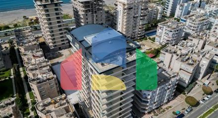 Розкішний проект на першій береговій лінії в Махмутларі
