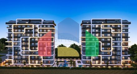 Новий проект, що будується в Махмутлар