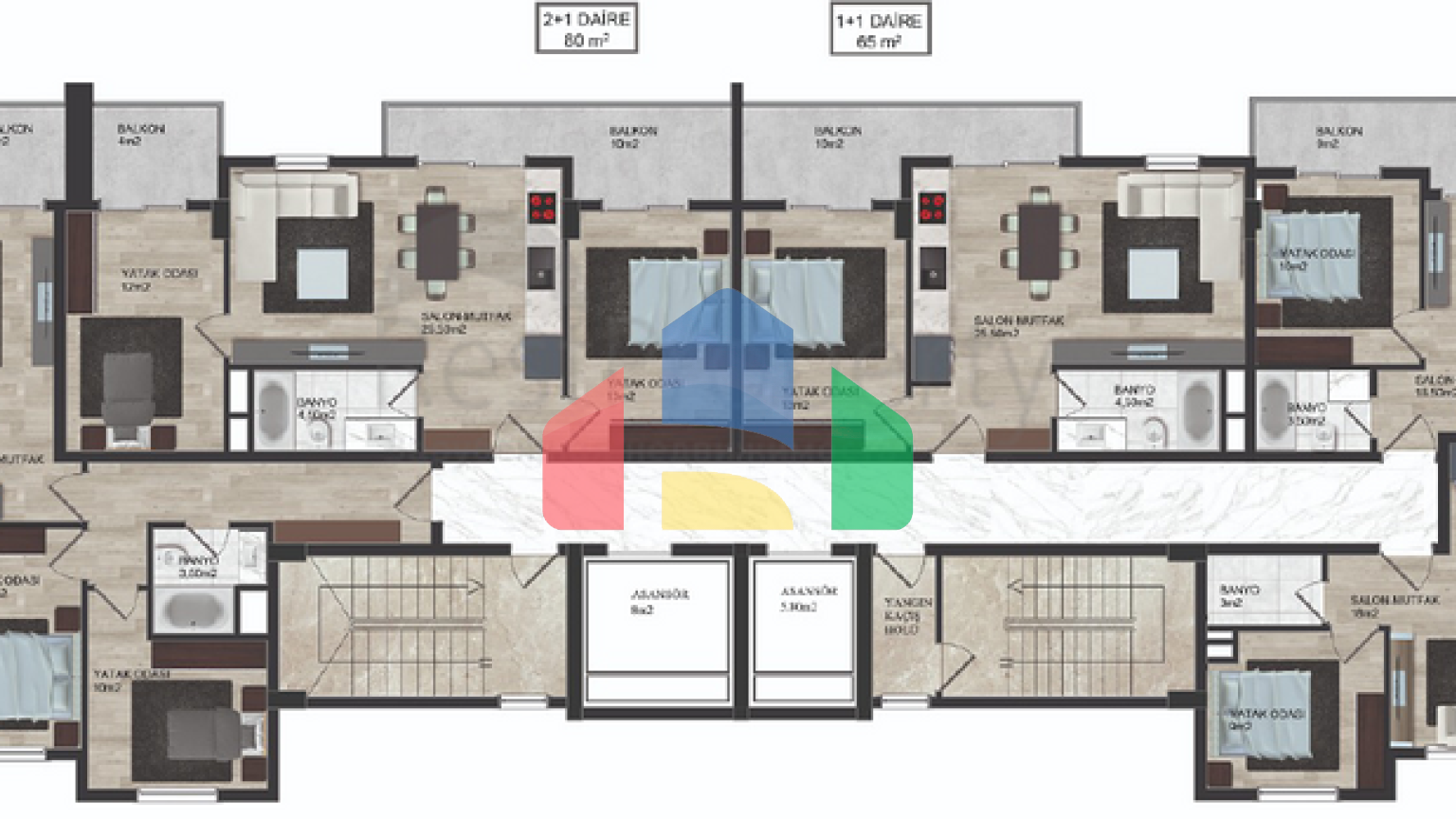 Новый строящийся проект в Махмутлар