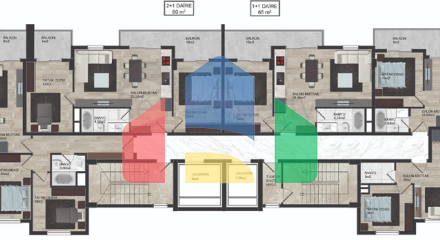 Новый строящийся проект в Махмутлар