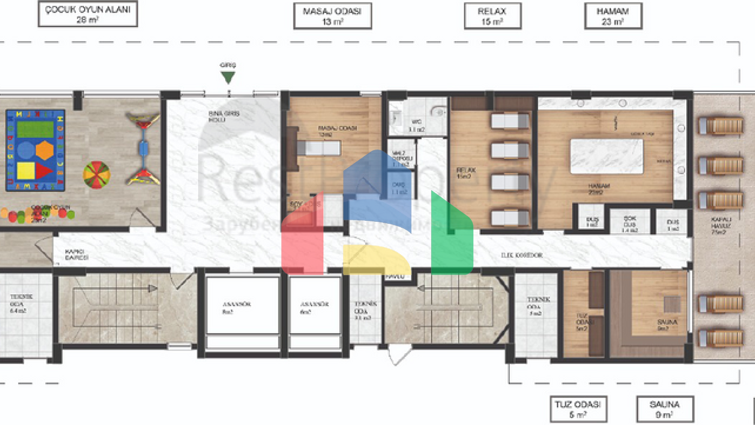 Новый строящийся проект в Махмутлар