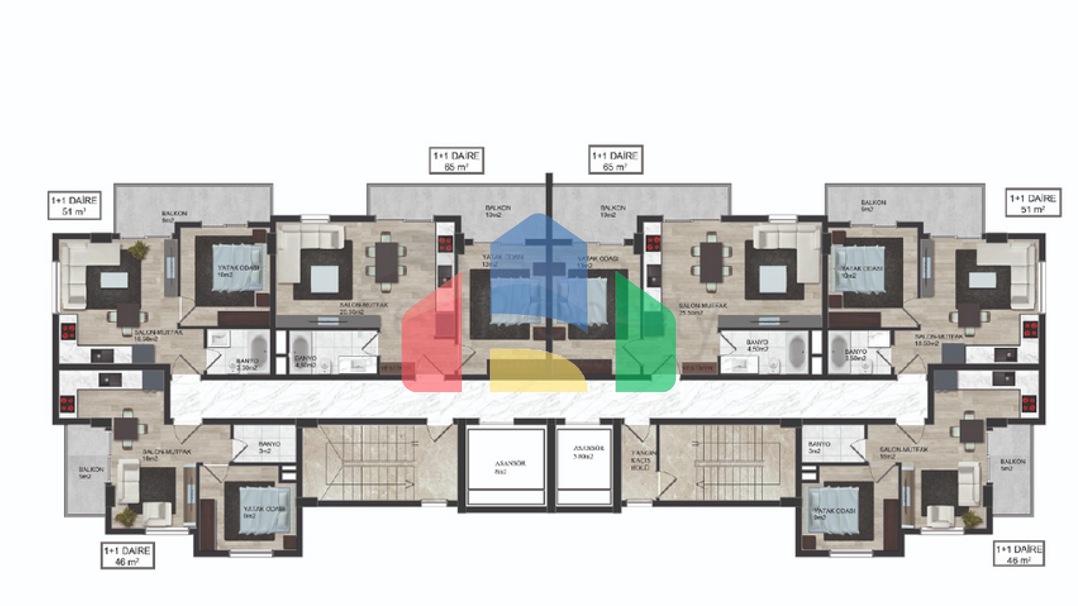 Новый строящийся проект в Махмутлар