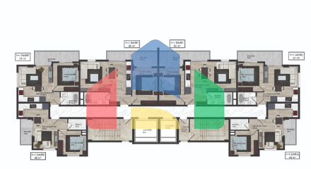 Новый строящийся проект в Махмутлар
