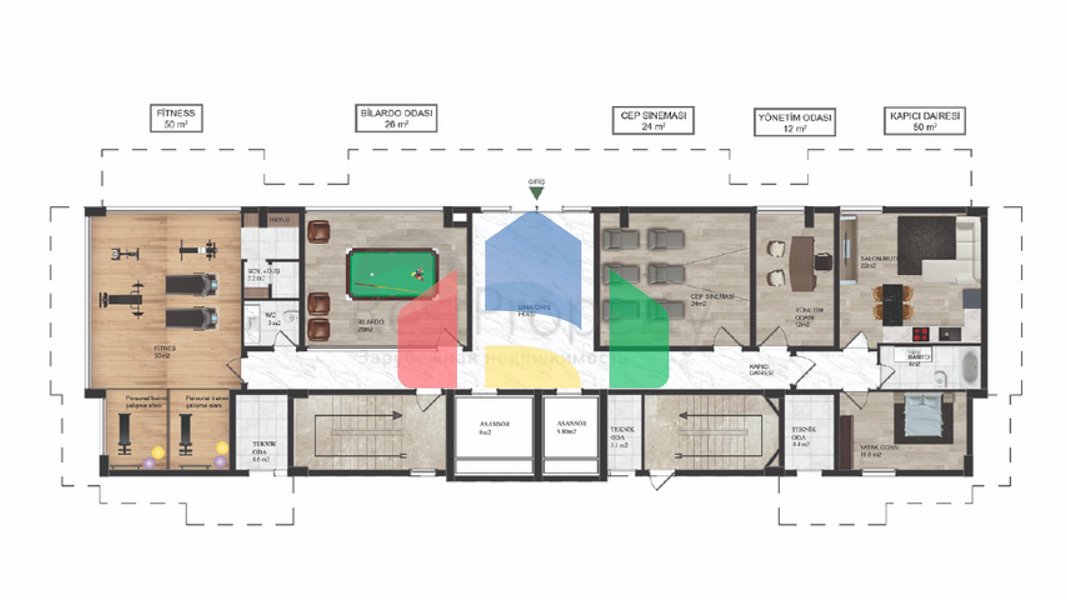 Новый строящийся проект в Махмутлар