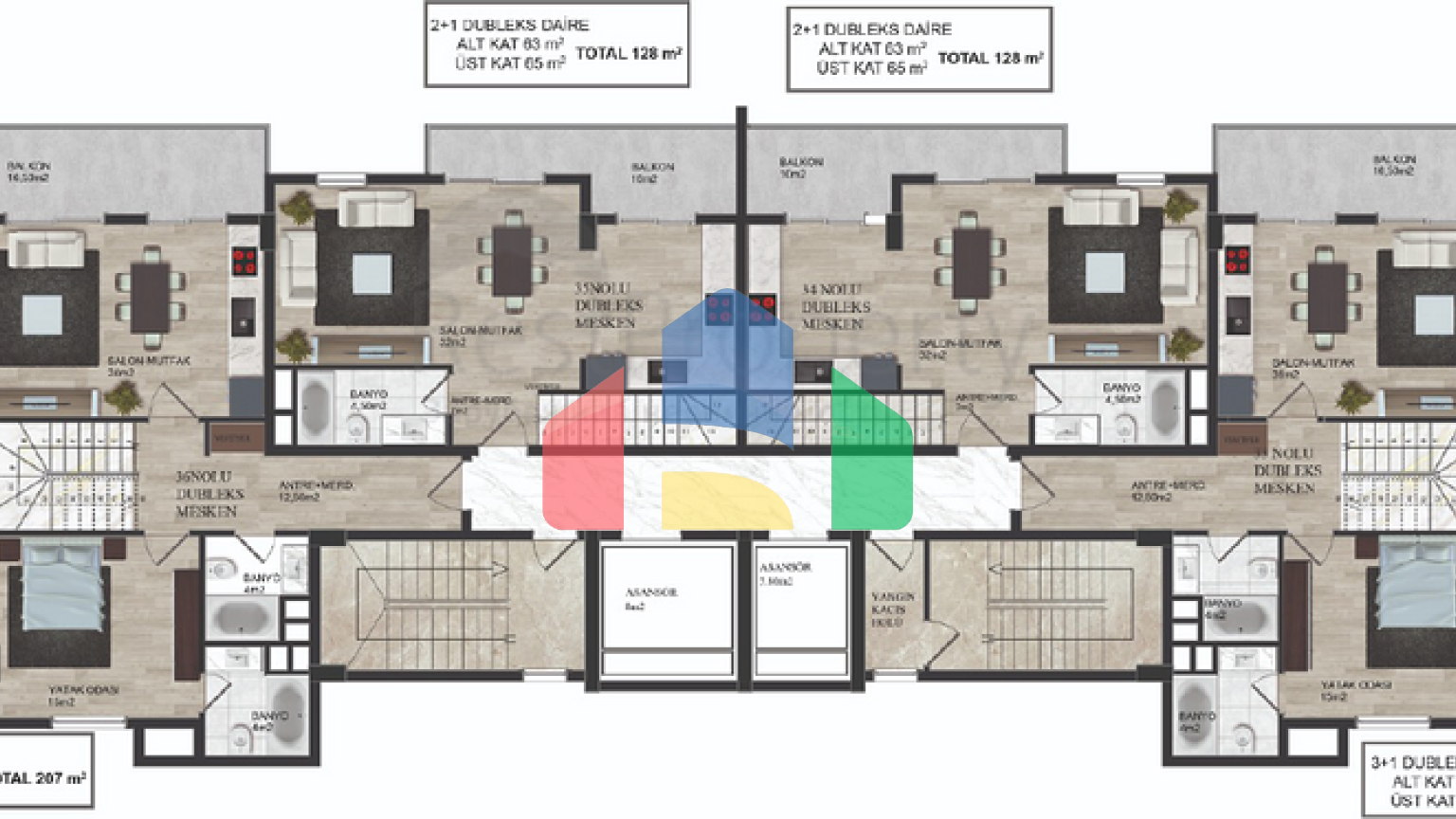Новый строящийся проект в Махмутлар