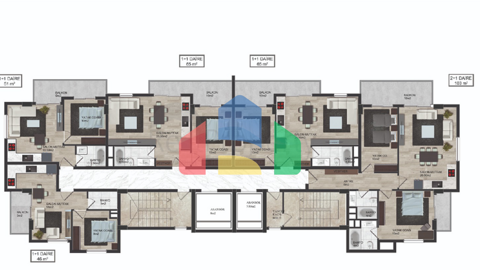 Новый строящийся проект в Махмутлар