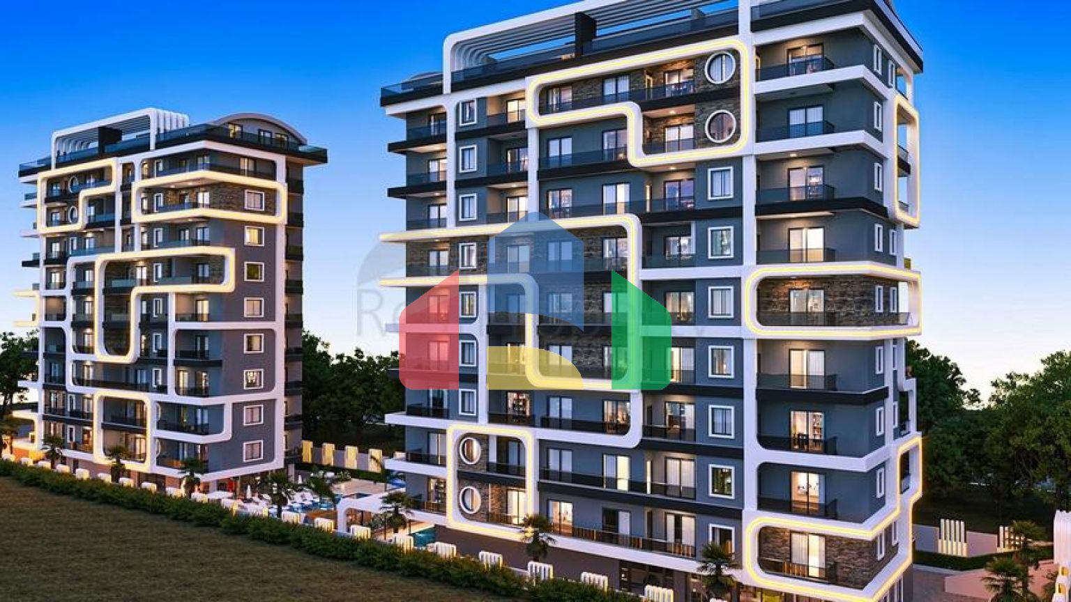 Новый строящийся проект в Махмутлар