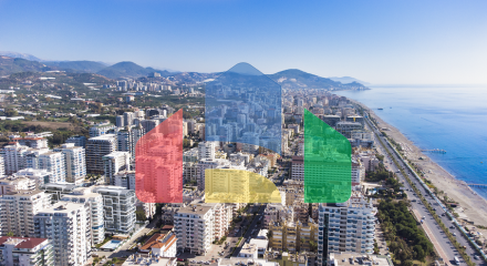 Новый строящийся проект в Махмутлар