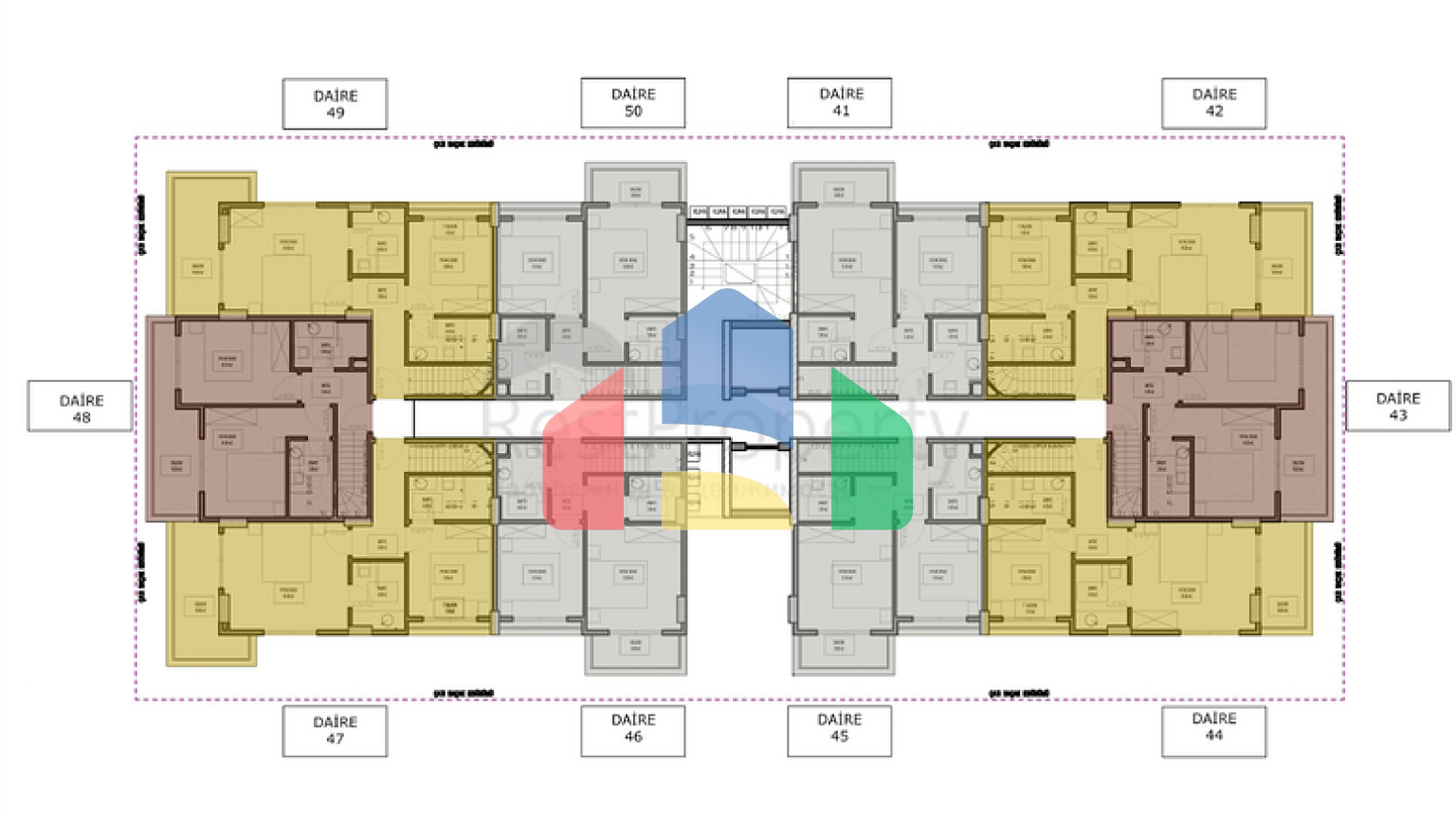 Новый комплекс в 750 м от моря