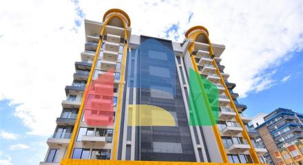 Квартира 1 + 1 на першій береговій лінії в Махмутларі