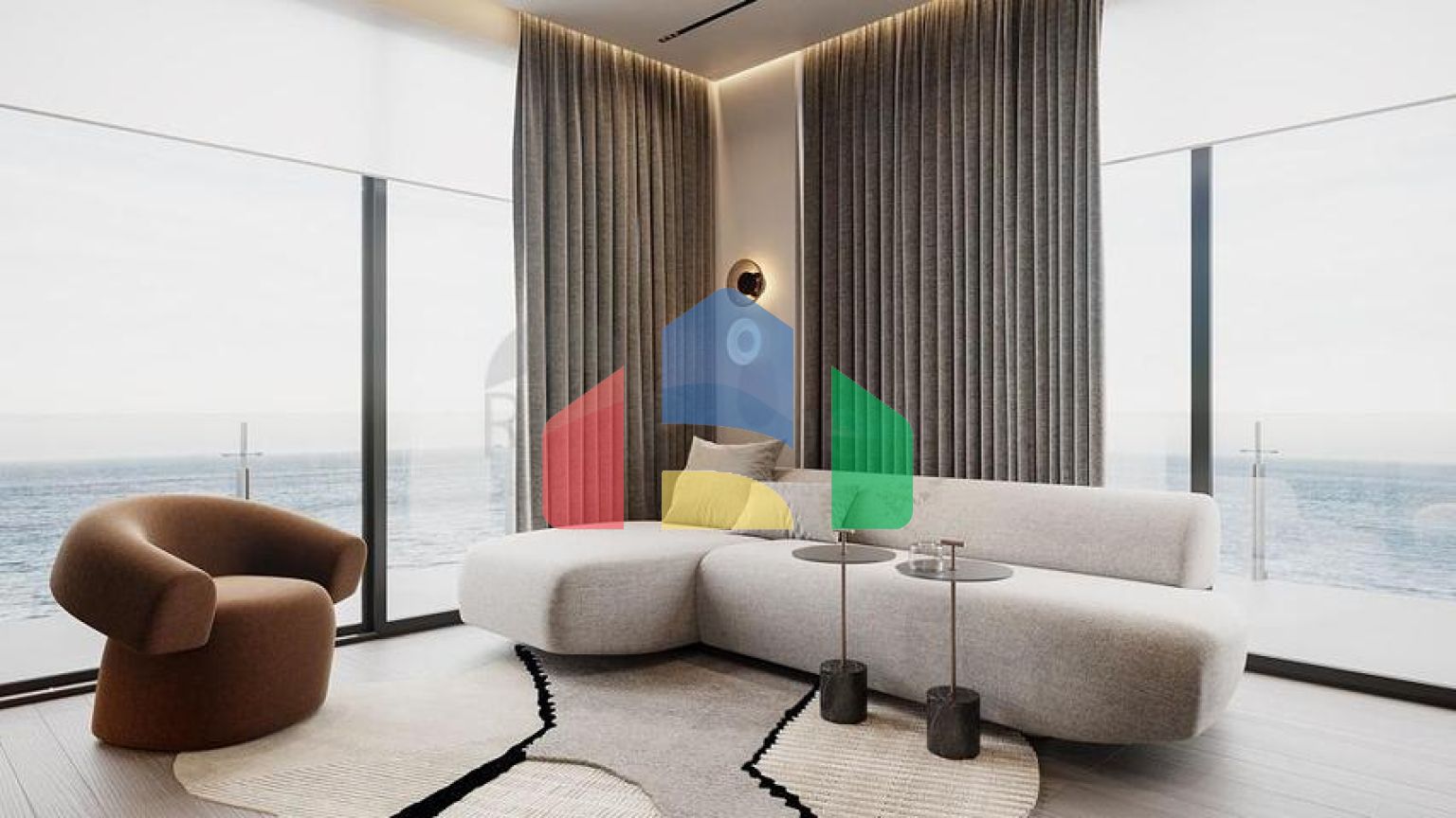 Квартиры в премиум комплексе на берегу Средиземного моря