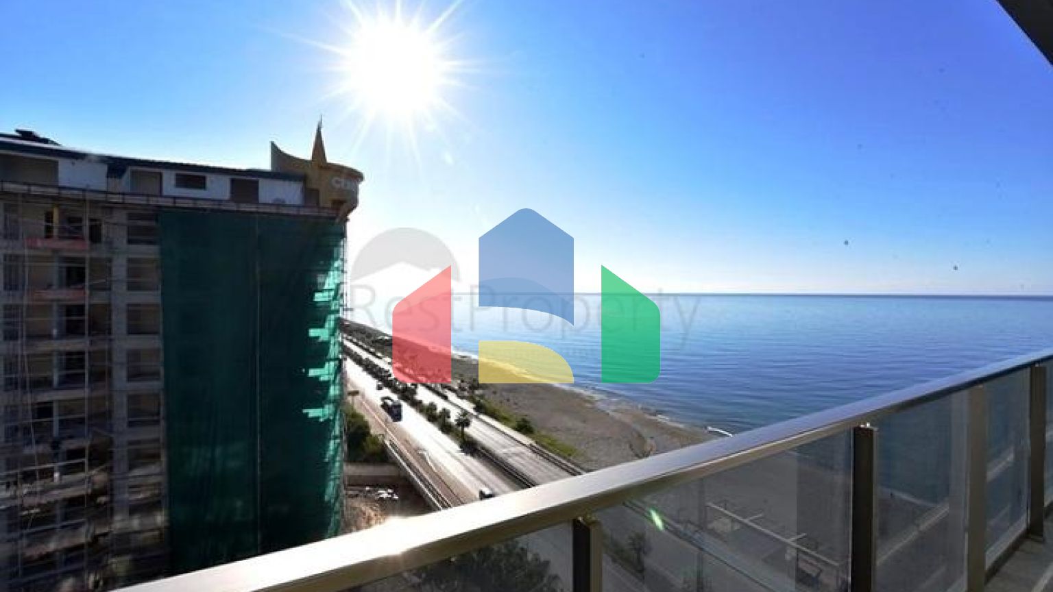 Квартира 2 + 1 з панорамним видом на море в районі Махмутлар