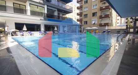 Квартира 2 + 1 з панорамним видом на море в районі Махмутлар