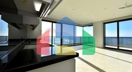 Квартира 2 + 1 з панорамним видом на море в районі Махмутлар