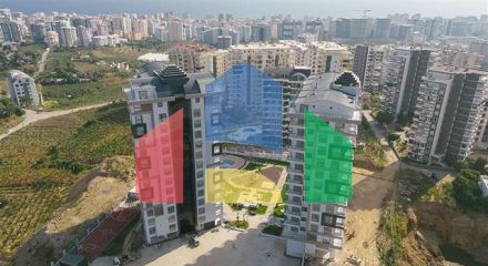 Квартиры в районе Махмутлар