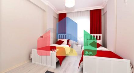 Квартира 3+1 в районе Махмутлар