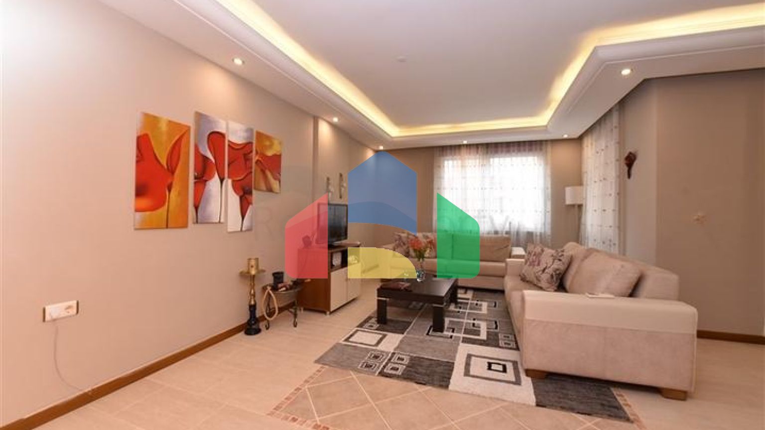 Трикімнатні апартаменти в Махмутларі