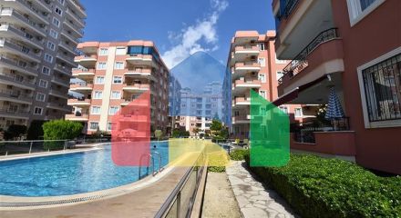 Трикімнатні апартаменти в Махмутларі