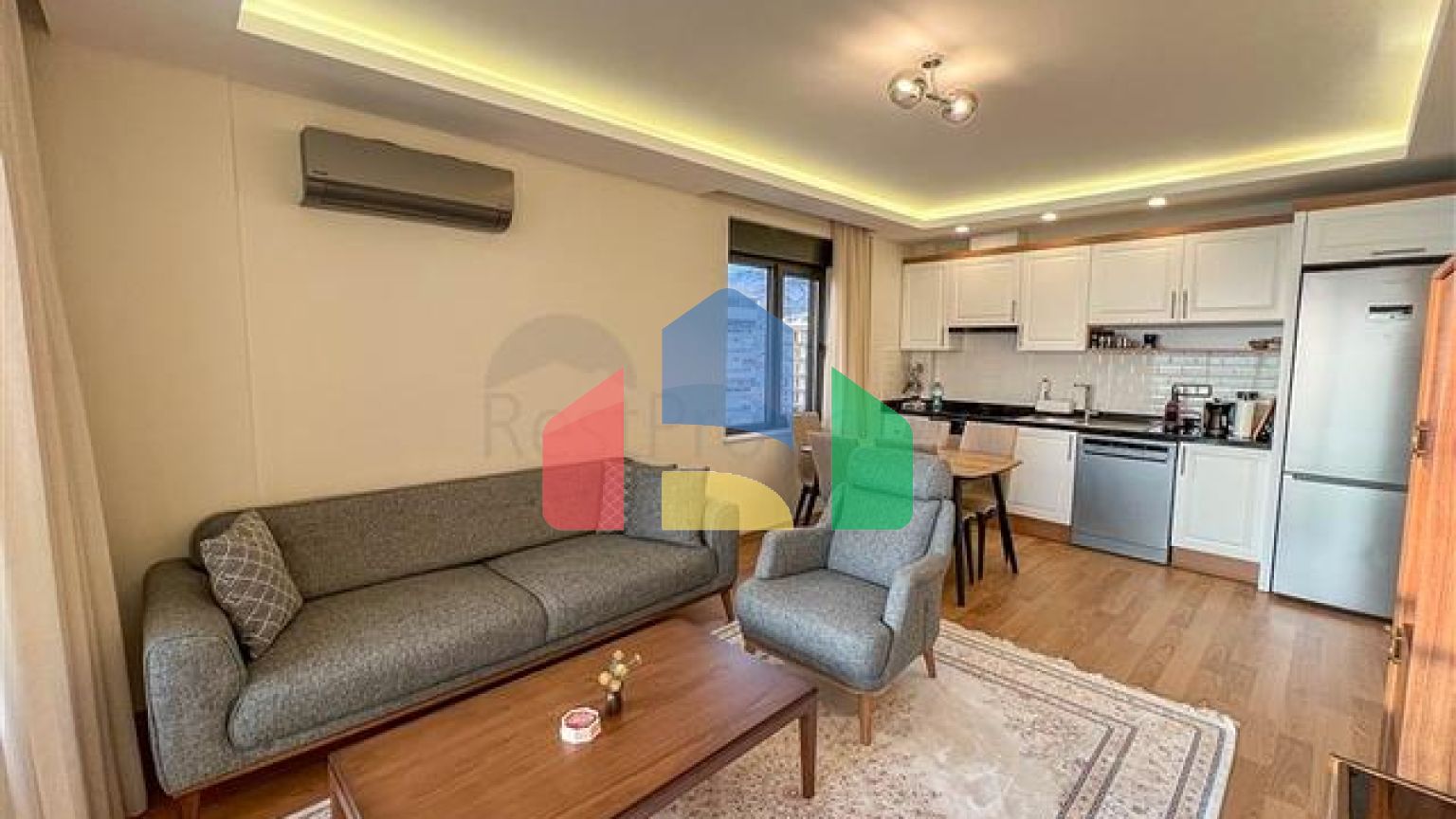 Видовая квартира 2+1 в комплексе на первой линии