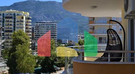2+1 apartment with sea view in Mahmutlar district