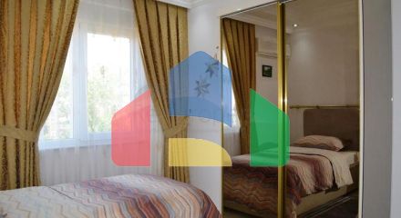 Квартира 2+1 с видом на море в районе Махмутлар