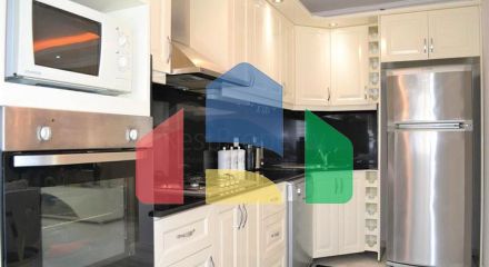 Квартира 2+1 с видом на море в районе Махмутлар