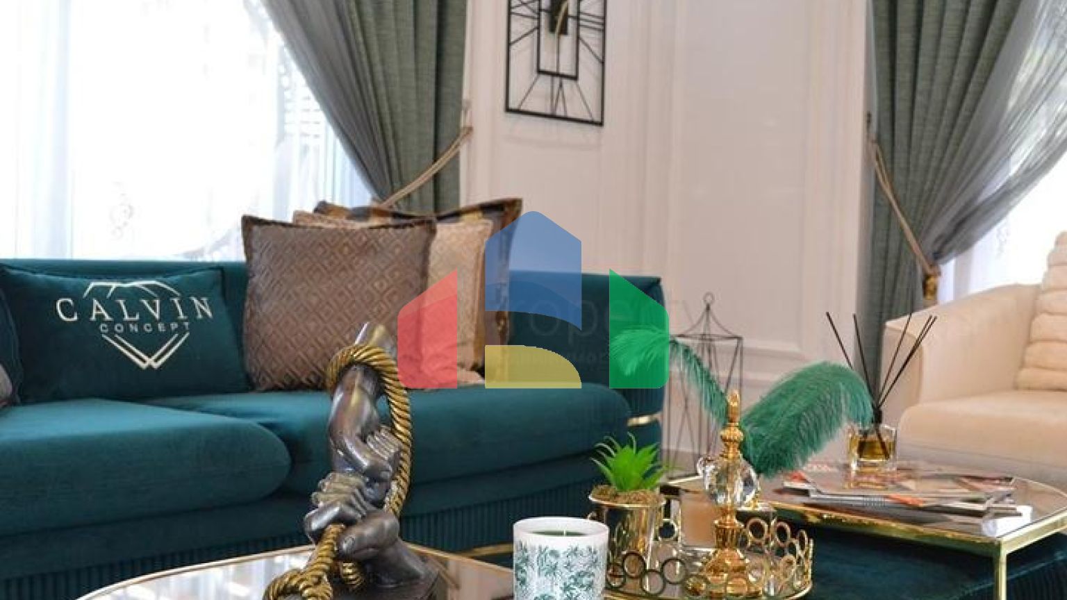 Квартира 2+1 с видом на море в районе Махмутлар