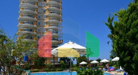 Квартира 2+1 с видом на море в районе Махмутлар