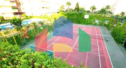 Квартира 2+1 с видом на море в районе Махмутлар