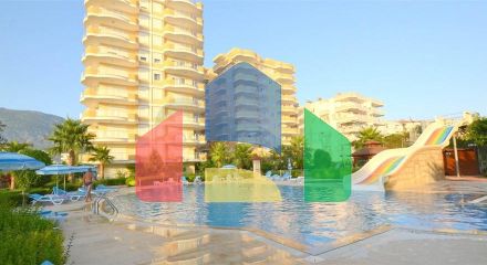 Квартира 2+1 с видом на море в районе Махмутлар