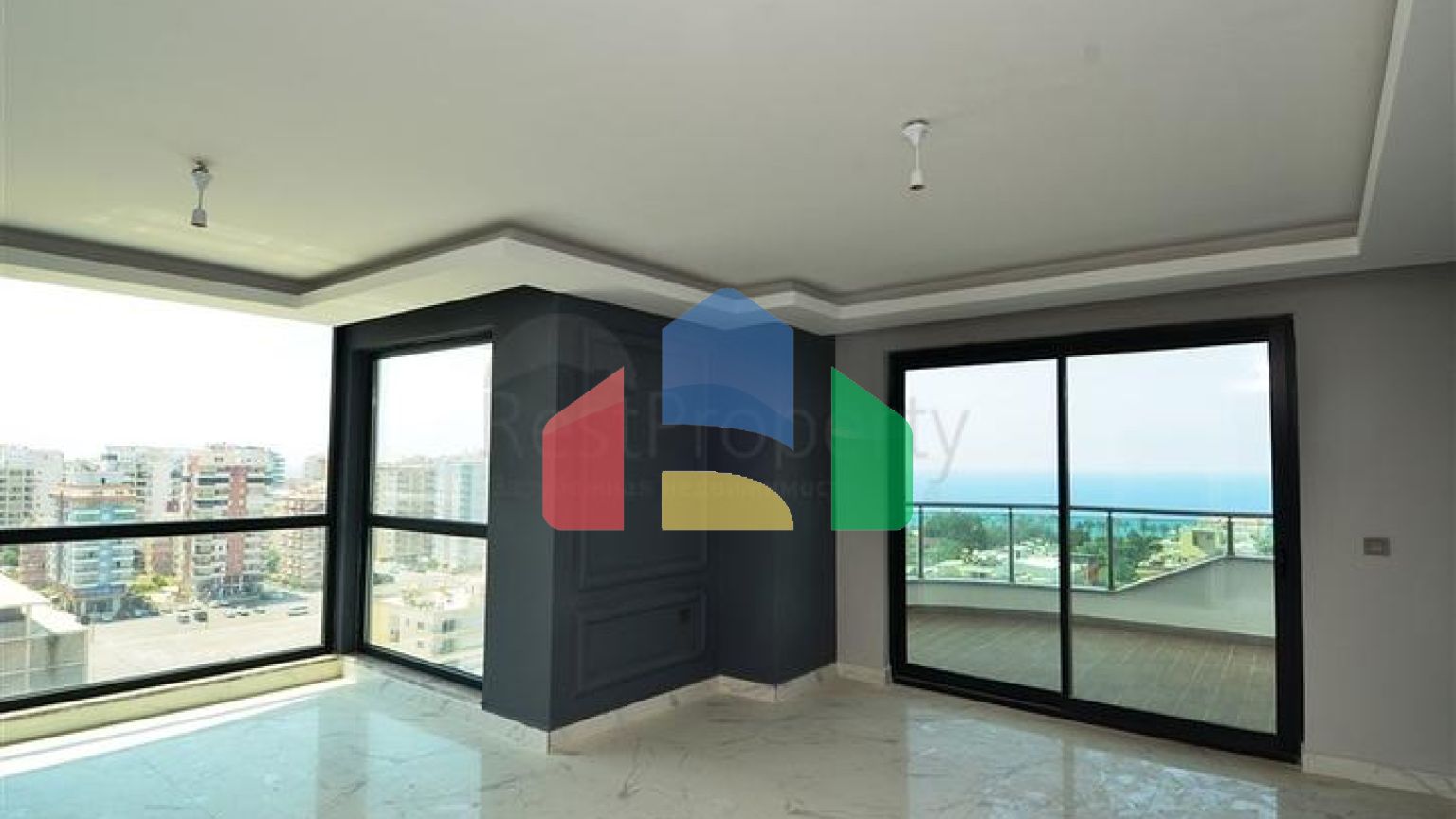 Трехкомнатный пентхаус в районе Махмутлар