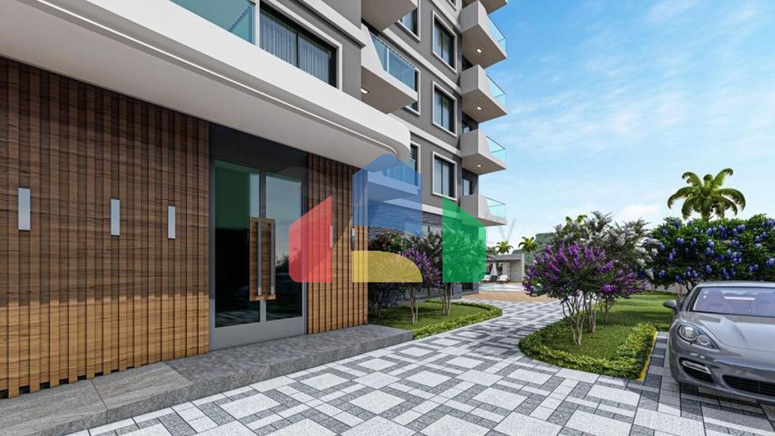 Новий проект, що будується в районі Махмутлар