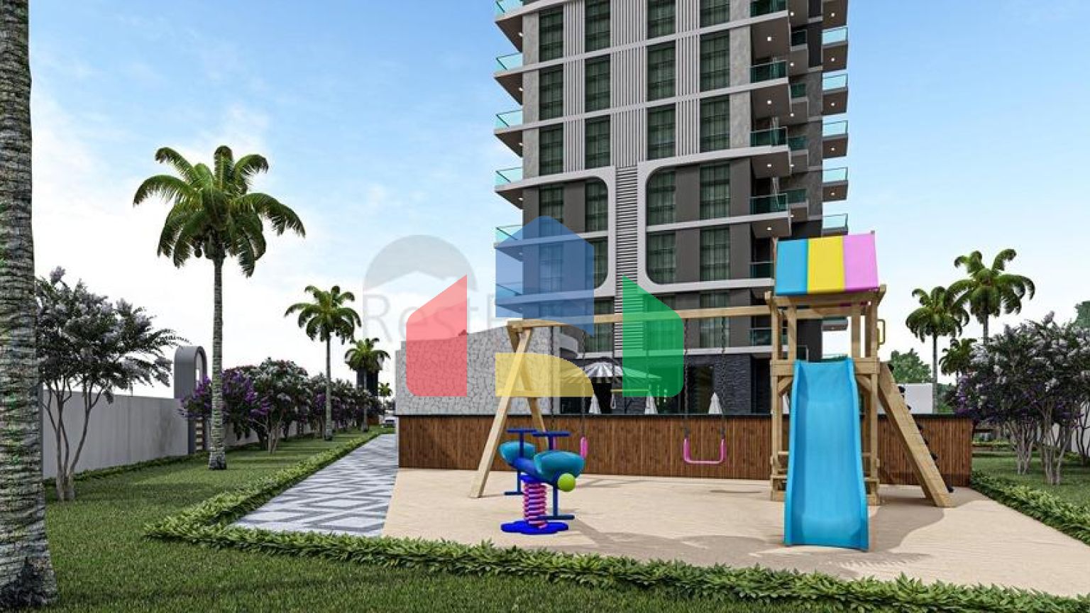 Новий проект, що будується в районі Махмутлар