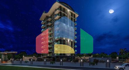 Новий проект, що будується в районі Махмутлар