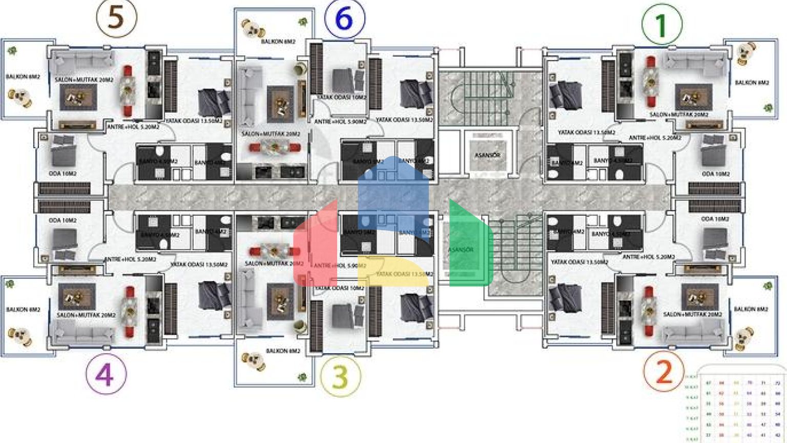 Инвестиционный проект в районе Махмутлар