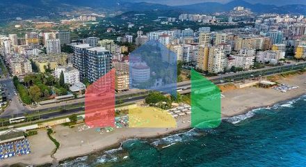 Пентхаус планировкой 2+1 на первой береговой линии в районе Махмутлар
